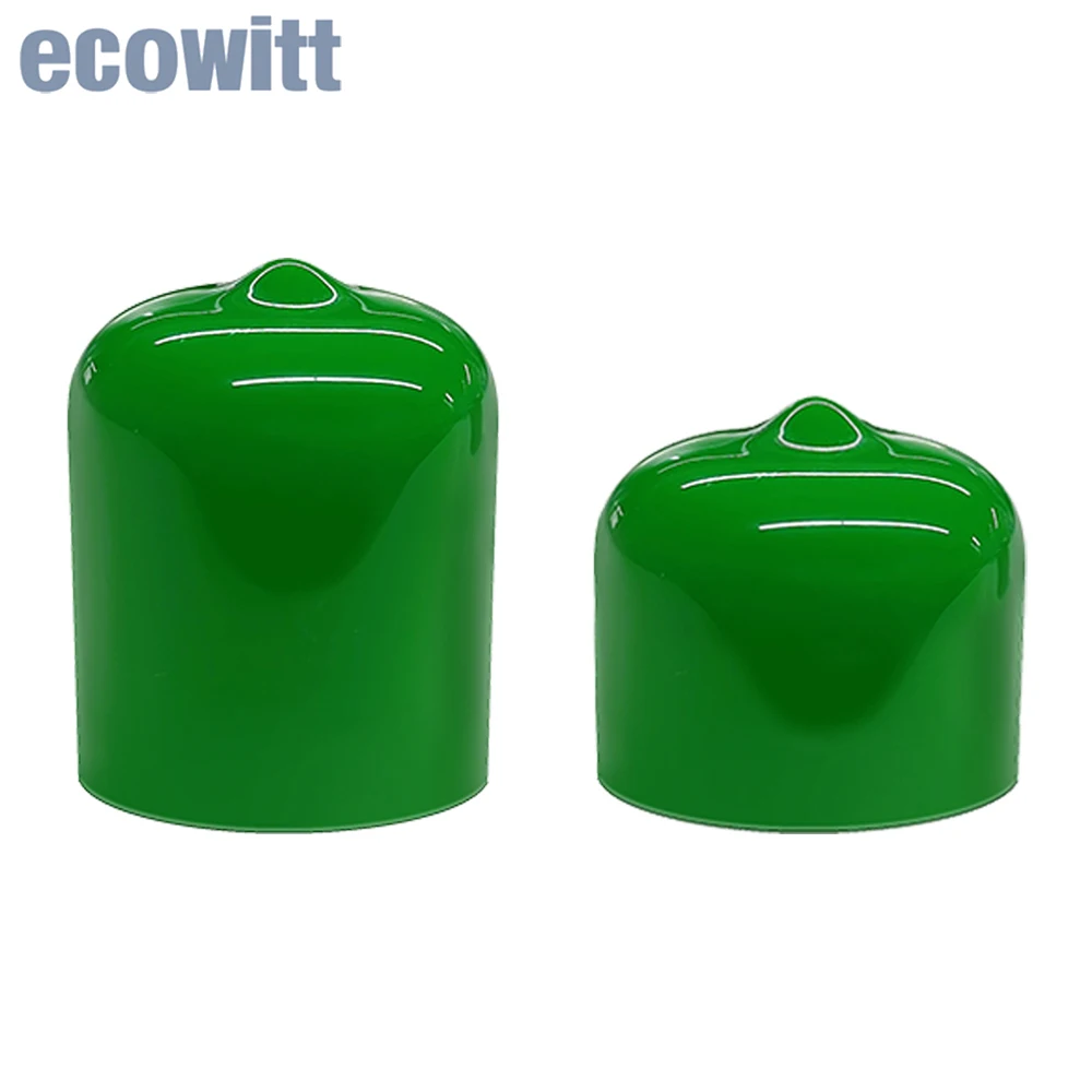Rubber Cap Cover Conjunto para Ecowitt Wh51 Protect Led Indicator e Battery Cap Covers Only Sensor Não Incluído Par