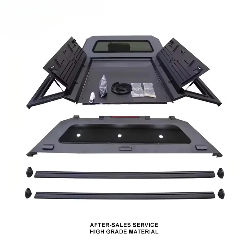 Factory Hot SaleWholale Price Bed Topper Canopy 4X4 Durle Aluminum Alloy Waterproof Truck Hardtop Ram Hilux Ranger view 3
