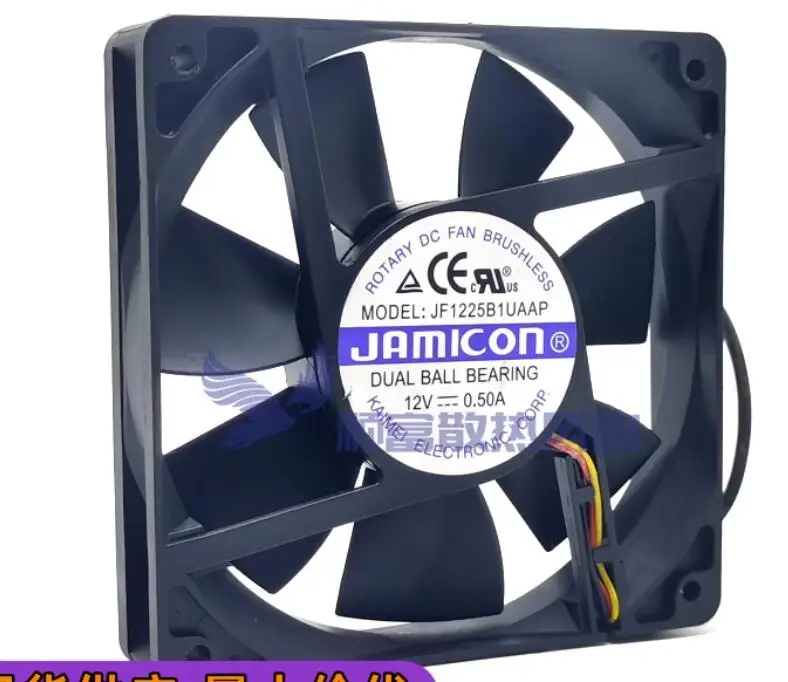 

Ltsf For JAMICON JF1225B1UAAP DC 12V 0.50A 120x120x25mm 3-Wire Server Cooling Fan 12cm