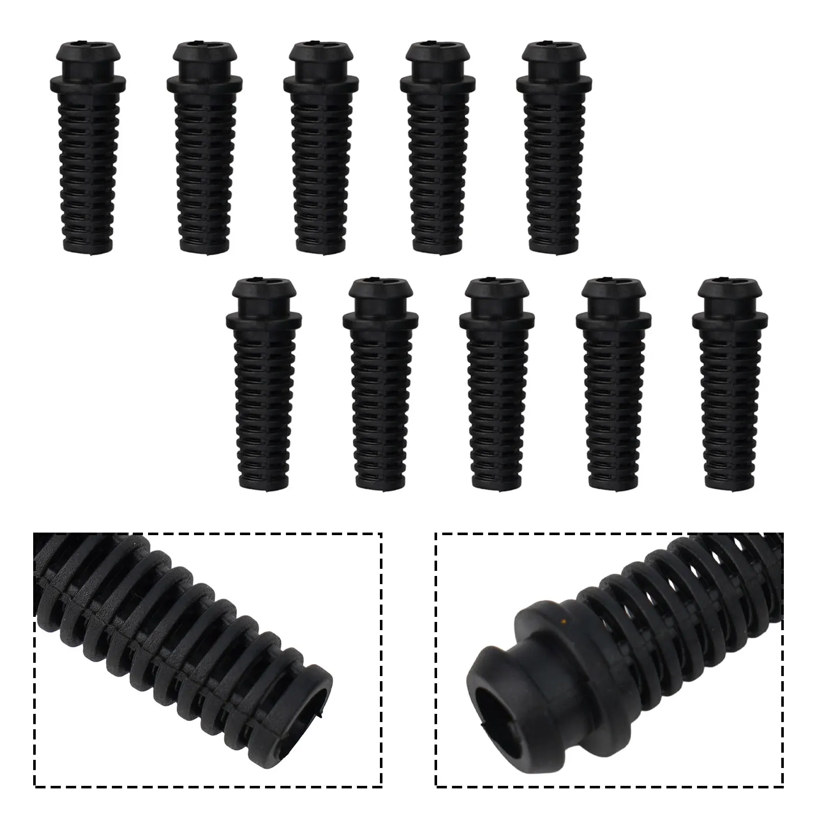 Cord Strain Relief Gland for Power Tools Featuring Rubber Construction to Protect Electrical Cables from Damage