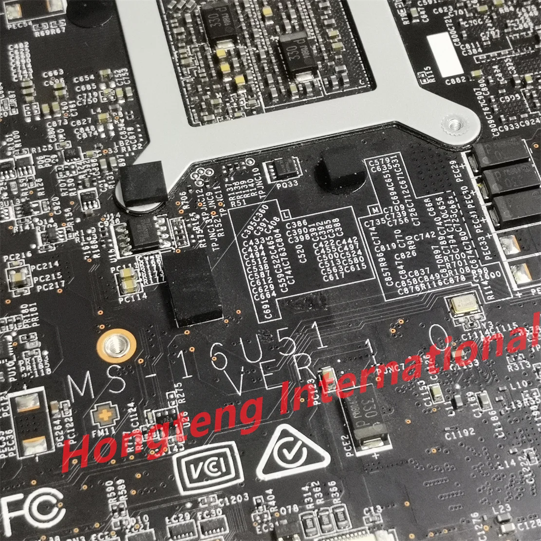 ms-16u51 ver 1.0 para msi ms-16u5 gp65 gl65 ge65 we65 placa-mãe do portátil com I7-9750H e gtx1660m ti 100% funciona perfeitamente