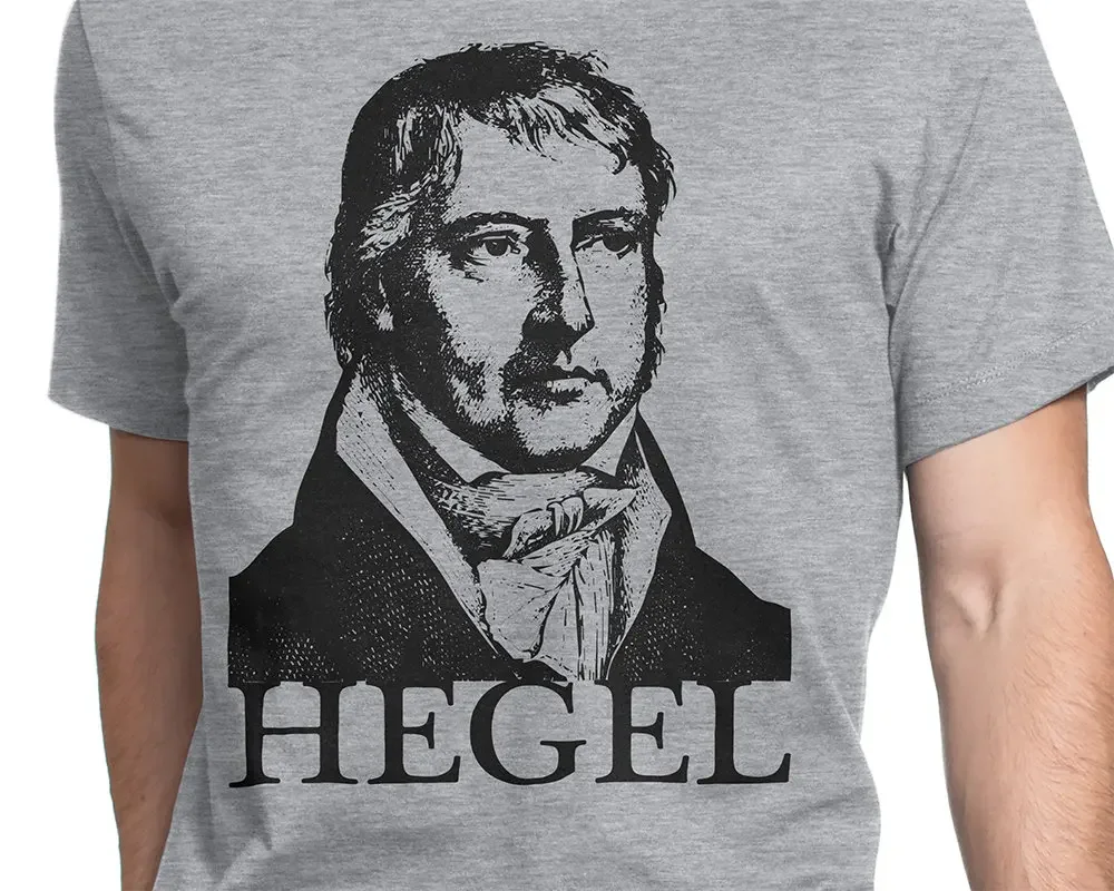 Hegel T-shirt S-XXL Philosophy Kant Kierkegaard