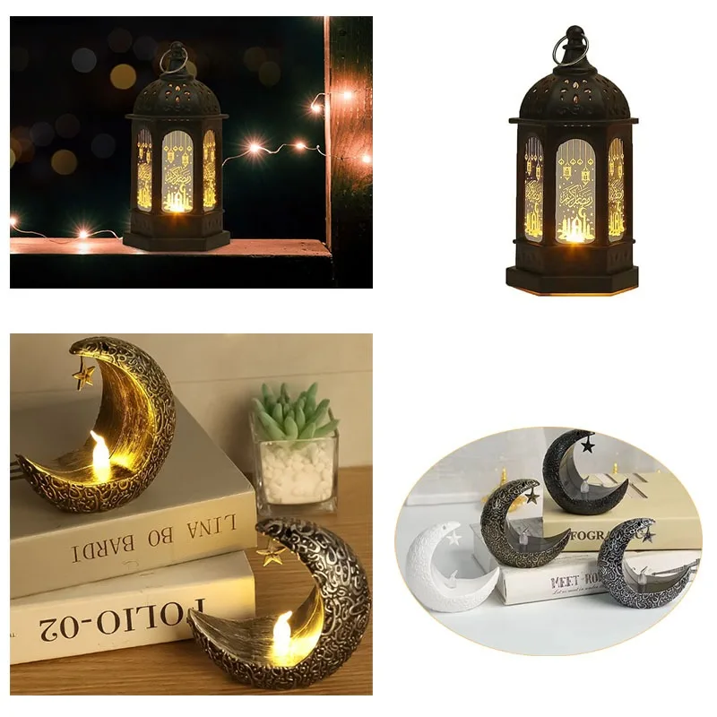 

Vintage Lantern Lights Festival Decor Indoor Outdoor Hanging Ramadan Decoration for Wedding Table Centerpiece Entrance Decor