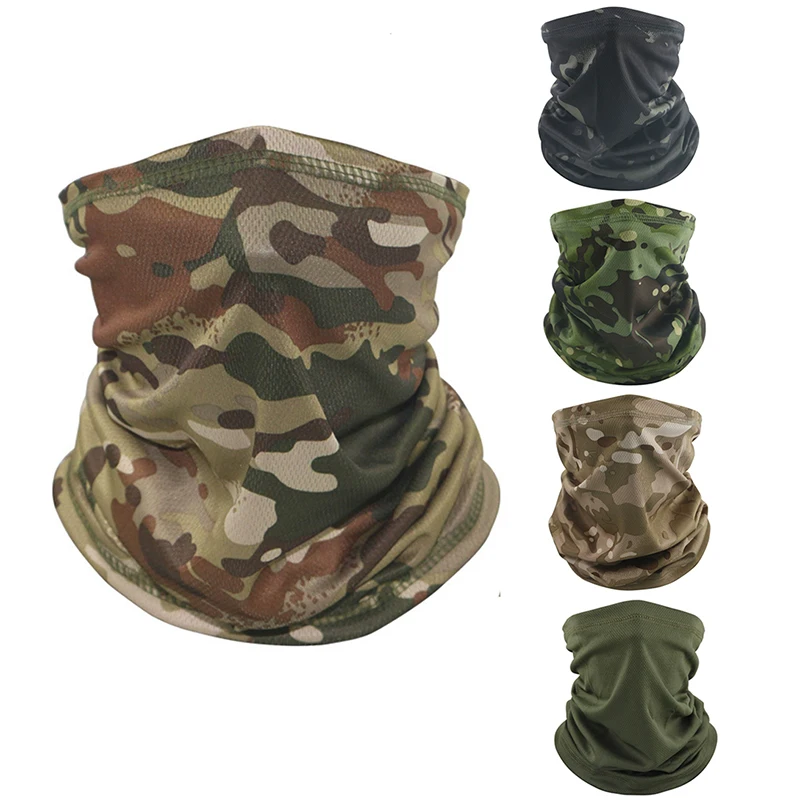 AliExpress UK Outdoor Camo Mask Neck Gaiter Cover Face Bandana Sun Cool Breathable Cycling Hiking Camping Tube Scarf Men Women