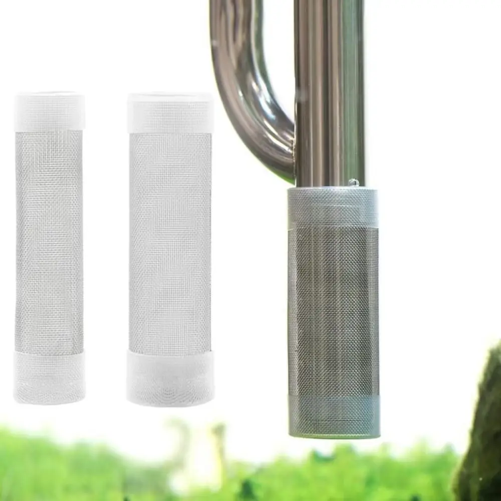 Stainless Steel Water Inlet Protective Net Anti-sucking Smooth Surface Aquarium Filter Cover Effective Fine Net