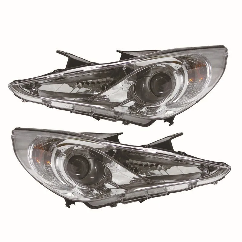 For Hyundai Sonata 2011 2012 2013 2014 1Pair 2PCS LH+RH Front Bumper Head Light Headlamp Driving Headlight Turn Signal Light - view 4