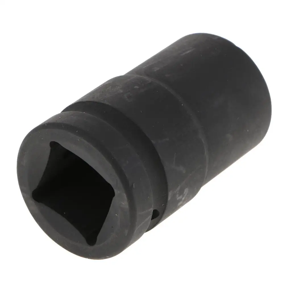 28 mm high-performance socket with 1 inch drive, 6 point, black