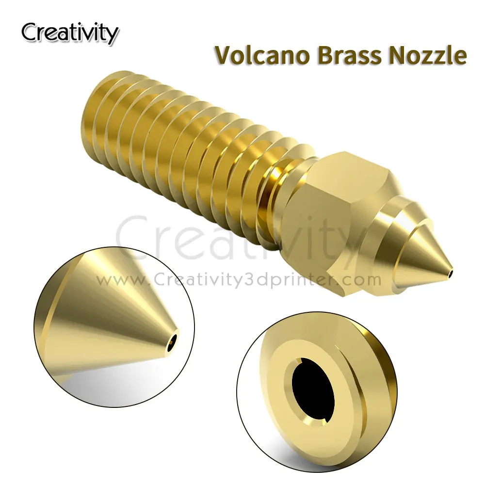 

Volcano Nozzles For K1,K1Max/ Vyper/Kobra/Sovol Sv06 Plus / Sv07/ Sidewinder X1,X2/Genius, Genius Pro 3D Printer Nozzle