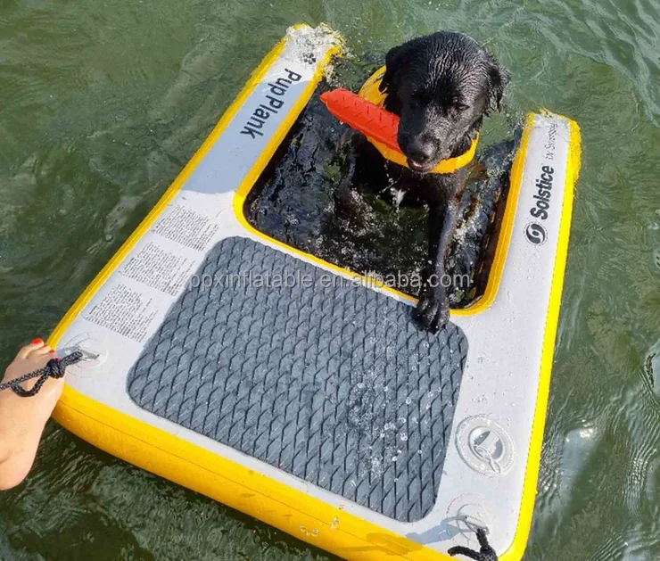 

Factory Direct Sale Water Sport Small Floating Pool Step Pup Plank sea Water for small Dog Ramp
