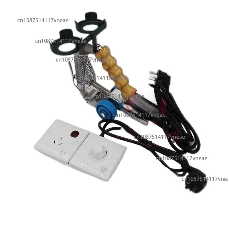 Macchina per impiallacciatura manuale portatile per la lavorazione del legno Linea di giunzione per impiallacciatura Macchina per impiallacciatura industriale a doppia testa a doppia filo