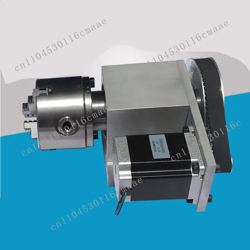 Hot Sale Engraving Machine A Axis Cnc Engraving Machine Rotation Axis 80mm Chuck Thimble Tailstock Indexing Head Cnc Engraving A