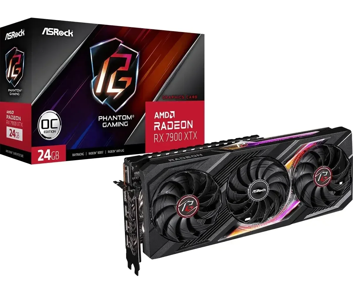 

ВЫСОКОКАЧЕСТВЕННЫЕ ПРОДАЖИ Видеокарта Asrock Radeon Rx 6900 Xt Phantom Gaming D 16 ГБ Gddr6, Amd Rdna2 (rx690