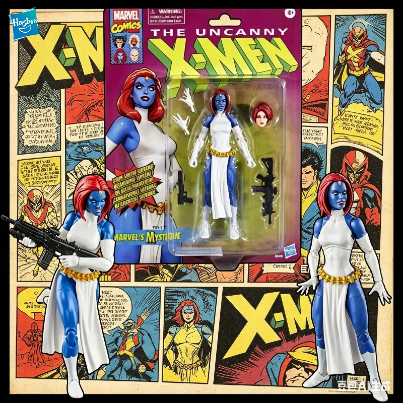 

В НАЛИЧИИ: Фигурка Hasbro Marvel Legends Series Marvel's Mystique, 16 см, оригинальная коллекционная модель, украшение, подарок
