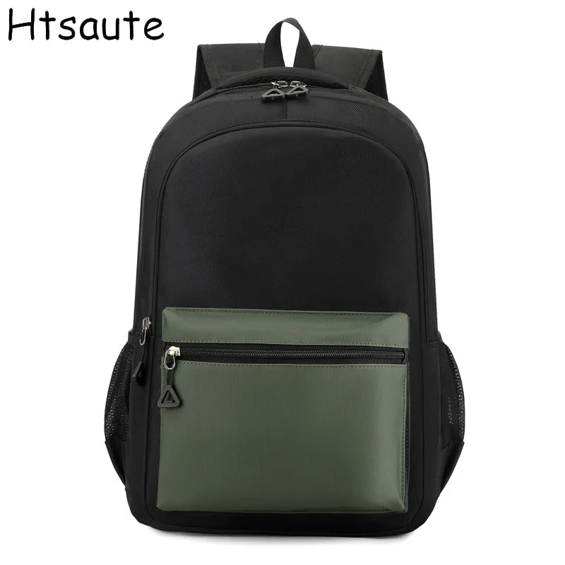 حقيبة ظهر كاجوال من النايلون للرجال والنساء ذات سعة كبيرة، حقيبة سفر ترفيهية مقاومة للاهتراء، حقيبة ظهر بسيطة وعصرية للطلاب