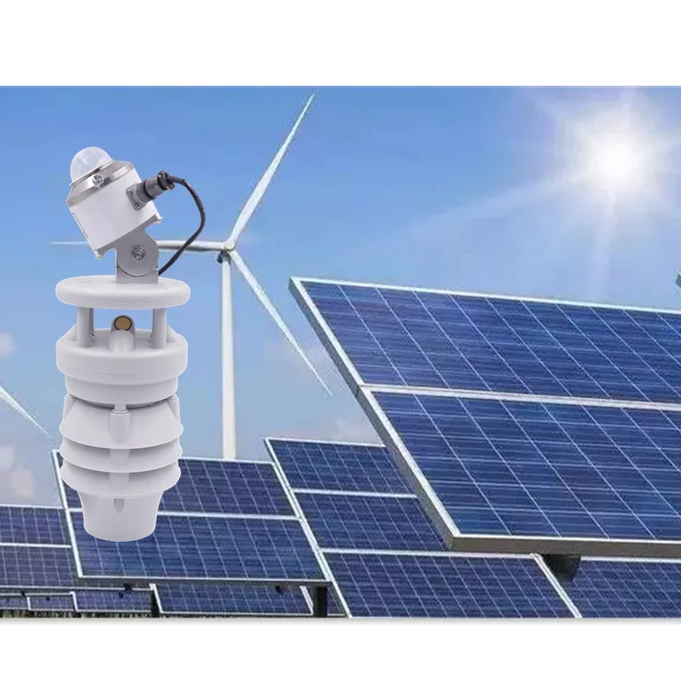 SDI12 Pyranometer Weather Station Monitor Ambient Condition for Solar Photovoltaic Power Station