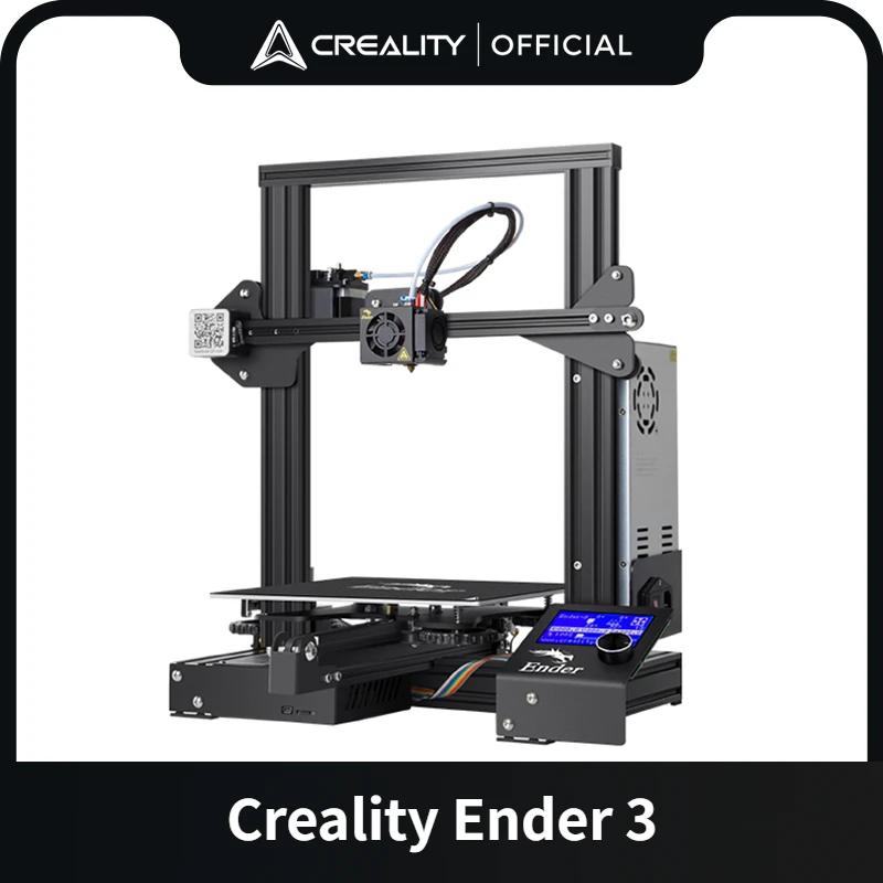 

Creality Ender-3 3D Printer Fully Open Source with High Precision Resume Printing Function Integrated Structure DIY 3D Printers