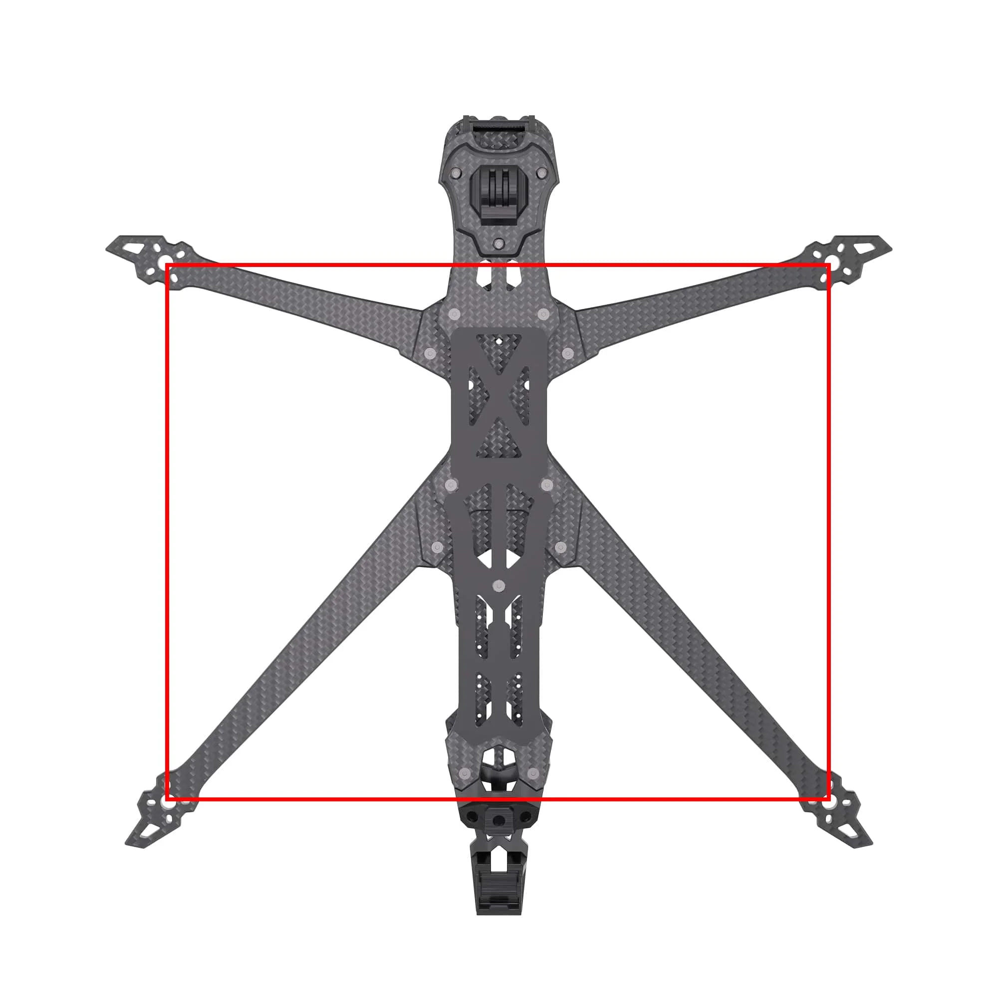 FyGEPRC Pulsar LR 9-inch Rack 10-inch Frame Large Axle Distance Spacious Interior Long-distance Travel Drone