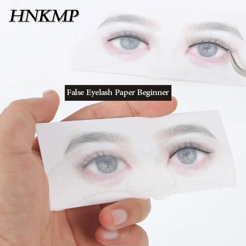 10Pcs False Eyelash Cards Beginner Lash Map Chart Wispy Lashes Reusable Makeup Training Eyelash Extensions Tool Simulated Eye