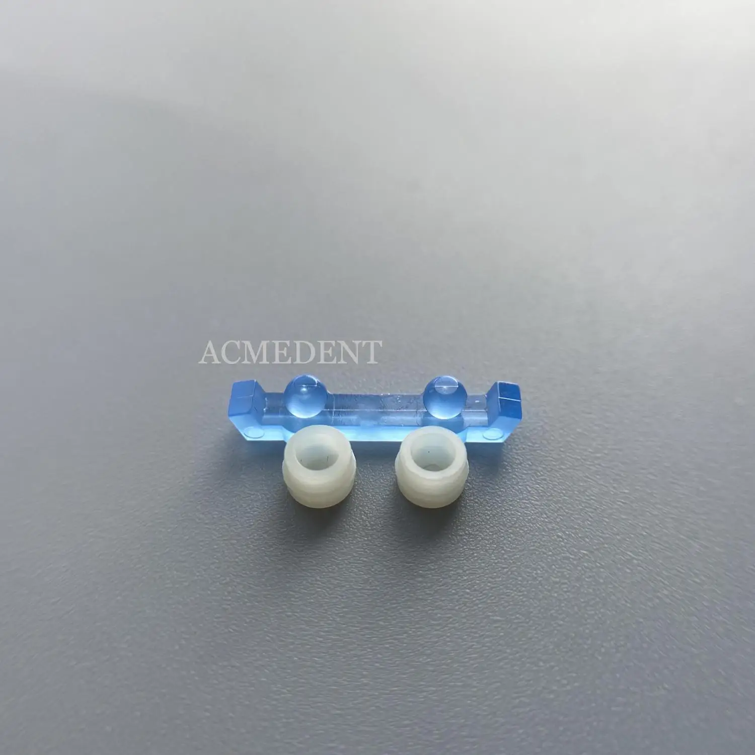 1Kit Dental Castable Pre Sectioned Bar Ball Attachment Abutment Cap Implant 2.2