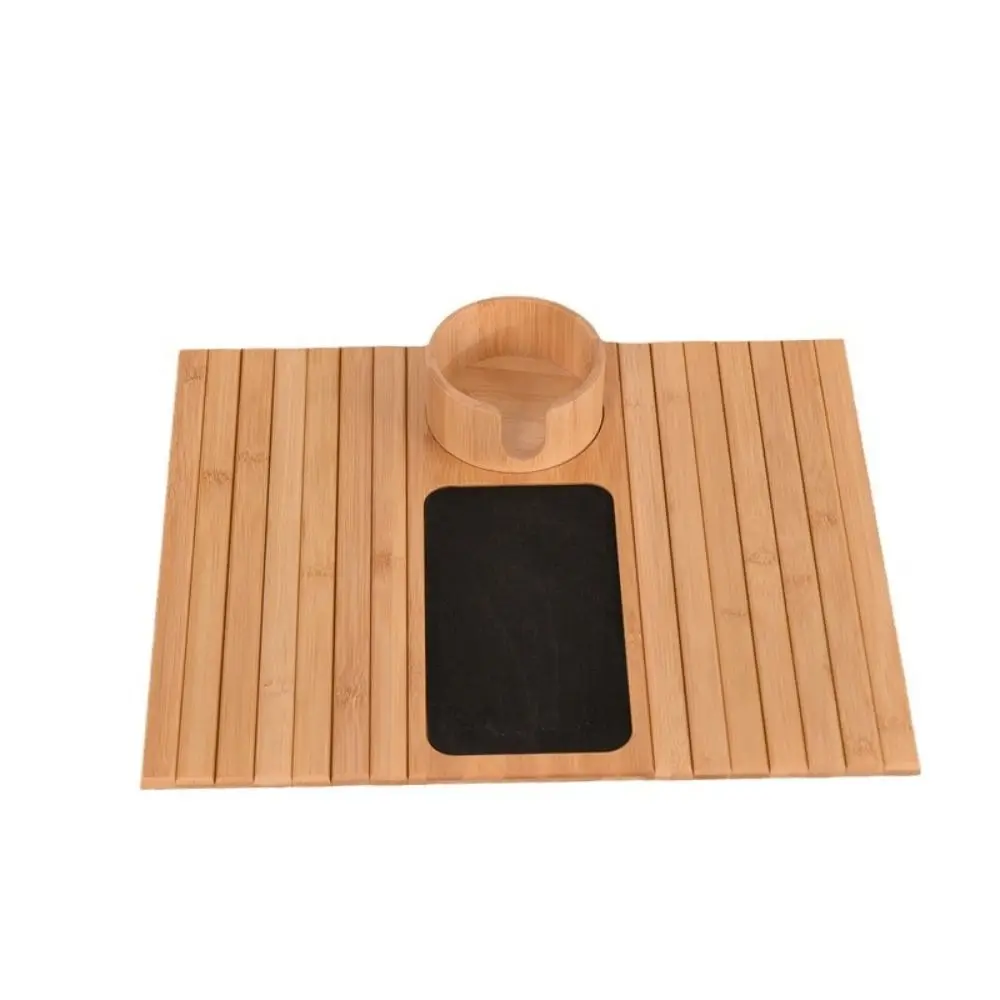 

Durable Anti-Slip Couch Arm Tray Wooden Space-Saving Sofa Arm Tray Side Tables for Eating/Drinks/Snacks
