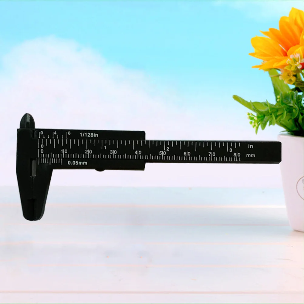 

80 Mm Gauge Vernier Button Guage Measure Bead Measuring Tool for Jewelry Making Black