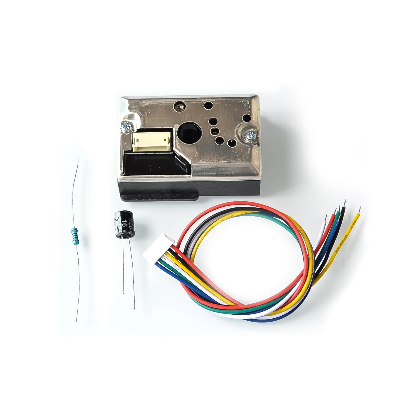 

GP2Y1014AU0F Compact Optical Dust Sensor Smoke Particle Sensor With Cable Instead of GP2Y1010AU0F