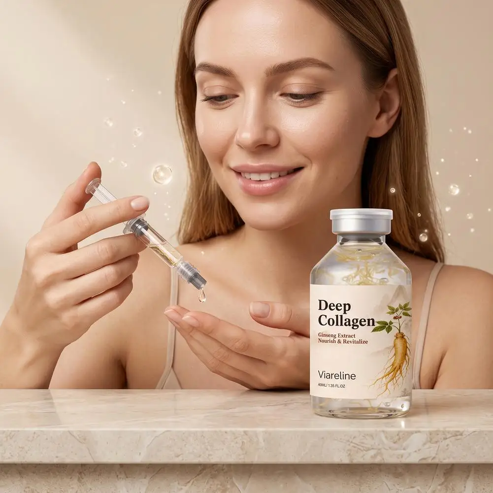 Ginseng  Peptide Intensive Lifting Ampoule Firming Hydrating Lifting Smooth Fine Lines Face Skin Care Set Daily Nourishing Essen