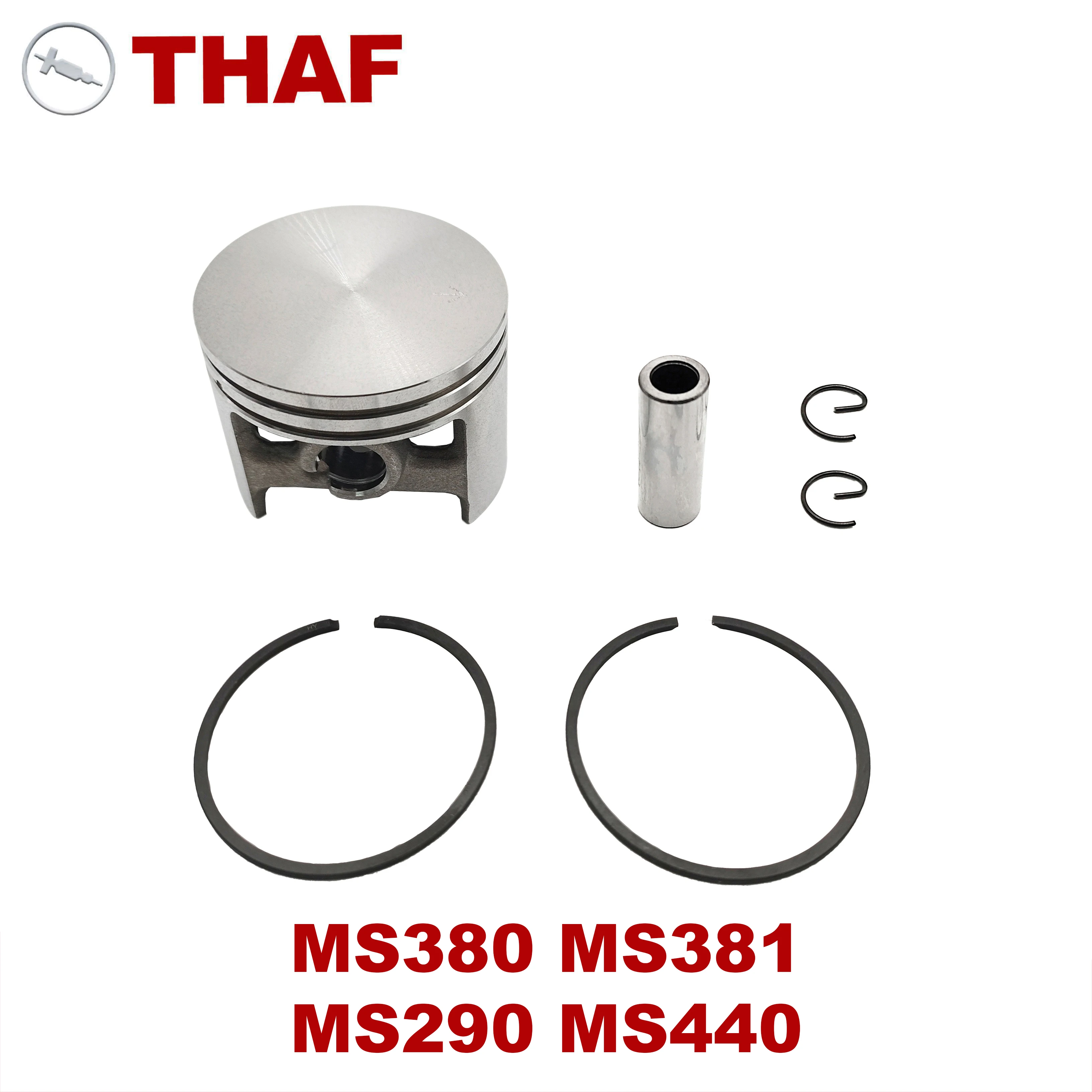 Thaf Conjunto do Pistão Ferramentas de Jardinagem Substituição de Stihl Motosserra a Gasolina Ms380 Ms381 Ms290 Ms440