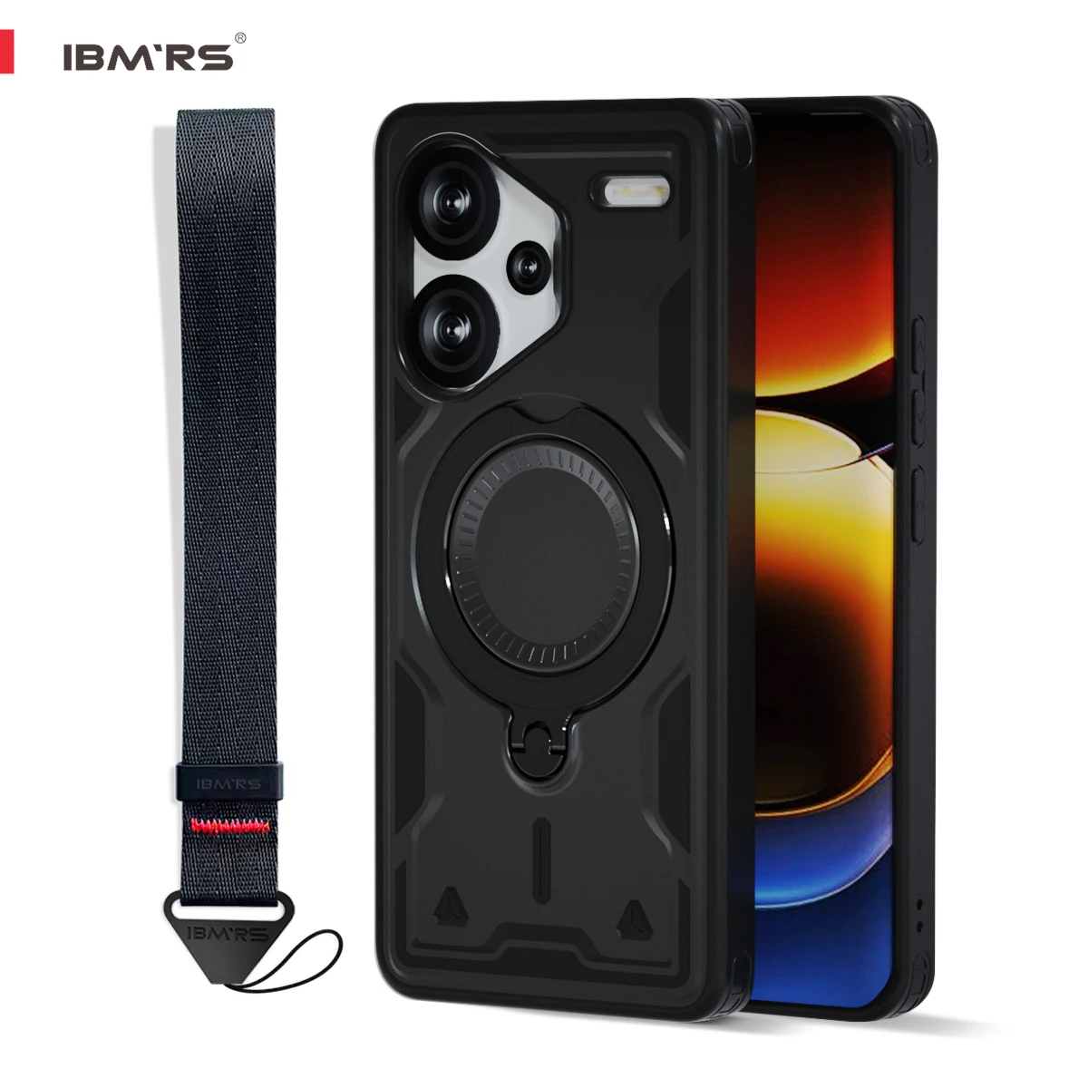 

For Redmi Note 13 Pro Plus 5G Case, [Magsafe Compatible] & [Military Grade] 3-in-1 Cover, Kickstand & Protective Case
