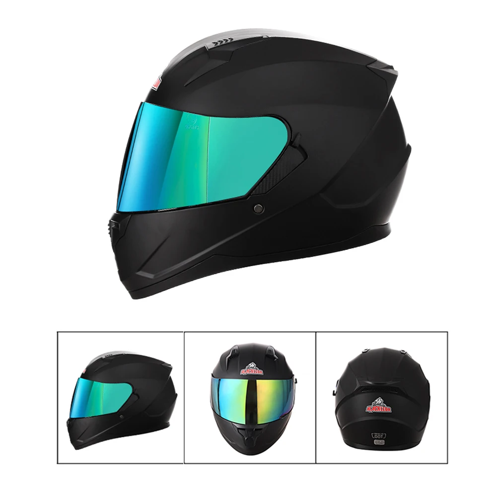 DOT Approved Men Women Full Face Racing Helmets Double Visor Off Road Motorcycle Helmet Motorbike Casco Moto Motocross capacete