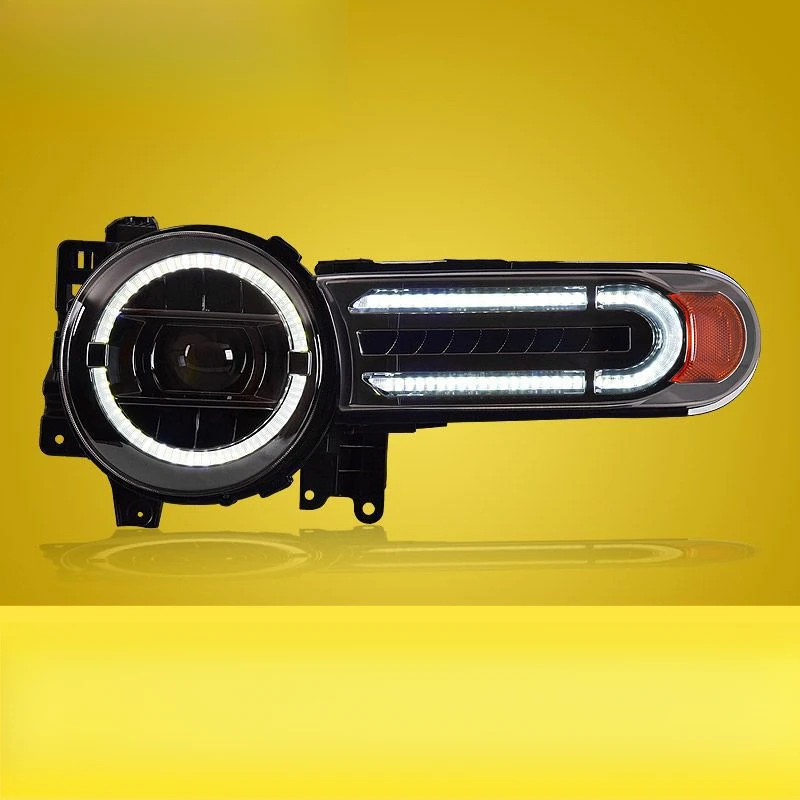 Suitable for Toyota FJ Cruiser LED Headlight Assembly 07-20 Model Modified Running Daytime Light Flowing Turn Signal Light