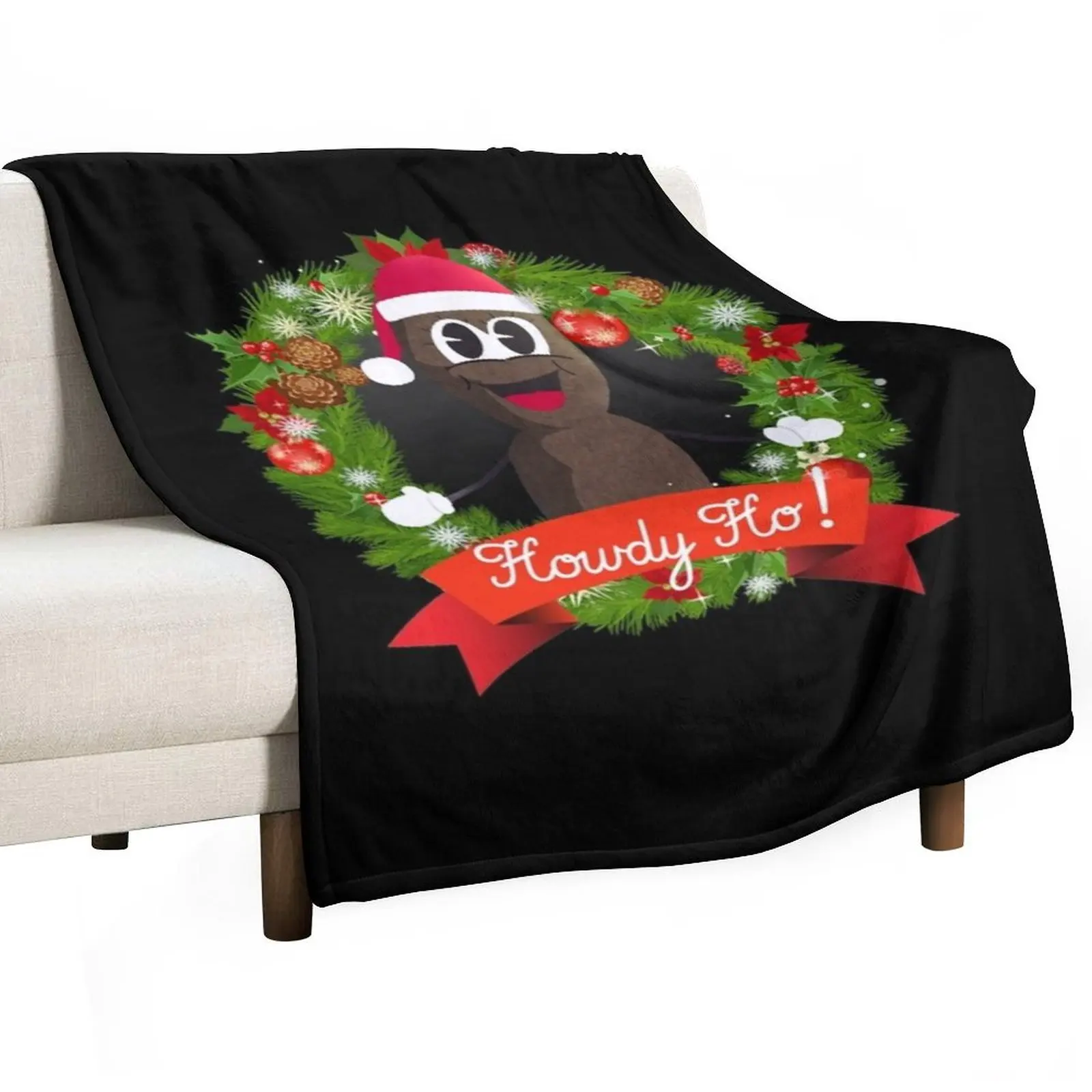 

South Park - Mr Hankey - Howdy Ho! Gift For Men and Women, Gift For Fans, Gift Christmas Day Throw Blanket Custom Blankets