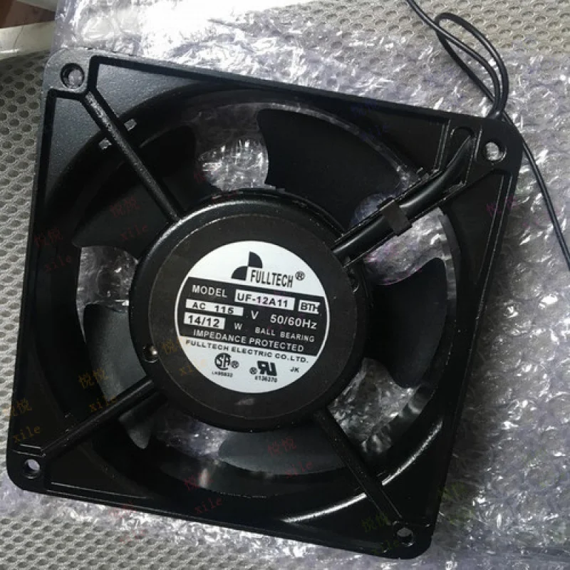 L+ 1PCS  for FULLTECH UF-12A11 BTH fan AC115V 14/12W cooling fan 3 months warranty