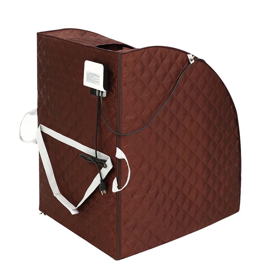 

220v Indoor Personal Portable Traditional Design Far Infrared FIR Sauna Far Infrared Portable Steam Sauna