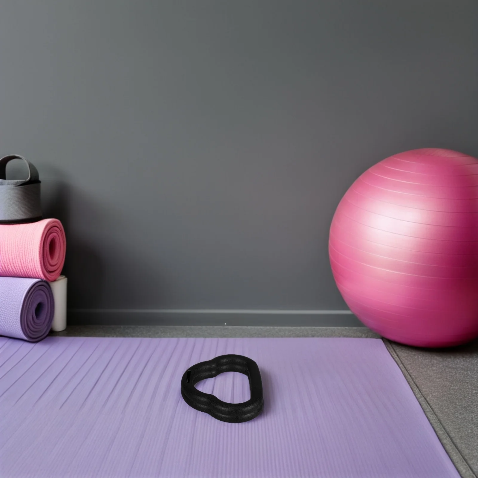 

2Pcs 's Fitness Gymnastics Rings Home Strength Training Pull-Up Rings Indoor Workout Equipment for