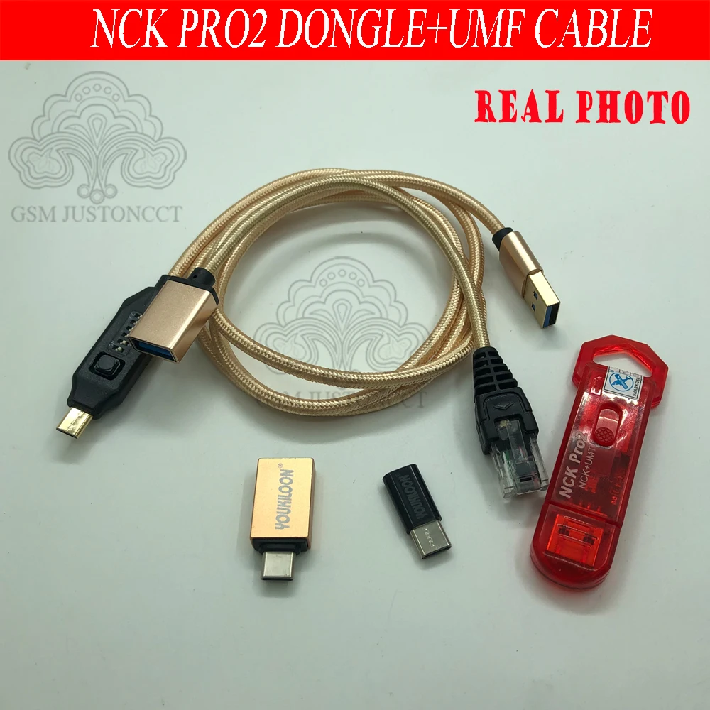 Nck Pro 2 Dongle, NCK DONGLE, UMT Dongle, 2 in 1, Nck dongle, umper + UMT dongle + UMF, All Boot Cable