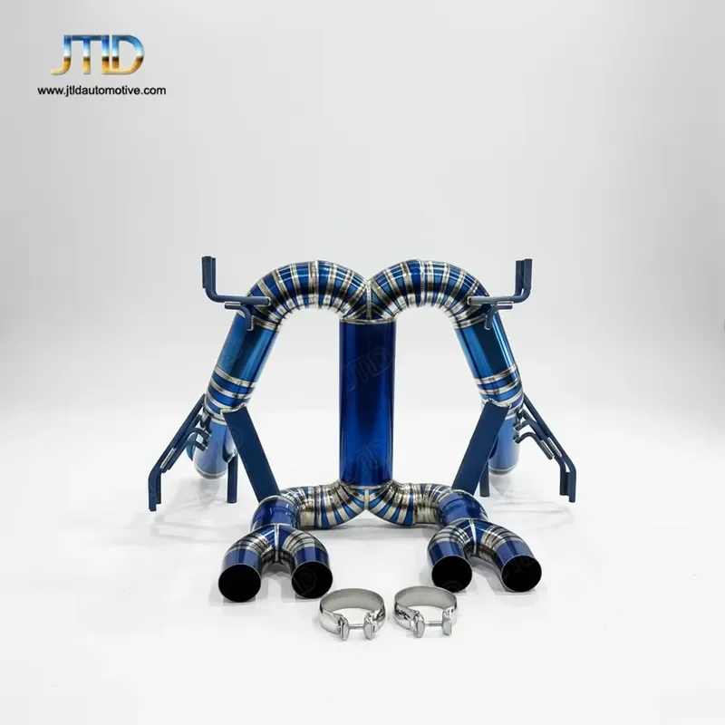 Premium Valvetronic Catback Exhaust System for Lamborghini Revuelto V12 Original Valve Compatible Aluminum Alloy Muffler