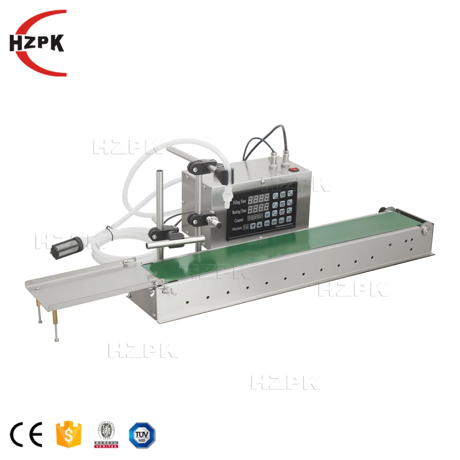 HZPK etherische olie flacon productie plant water digitale controle vulmachine kleine vloeistof 10-100 ml