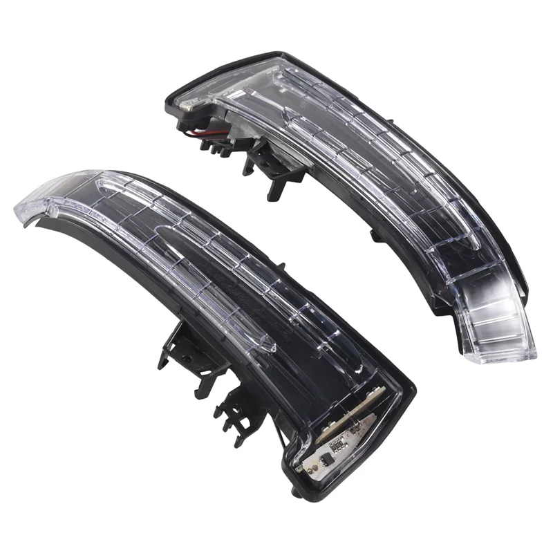 

AEA7-пара для Mercedes W204 W212 W221, светодиодный указатель поворота бокового зеркала, линза 2129067401 2129067501