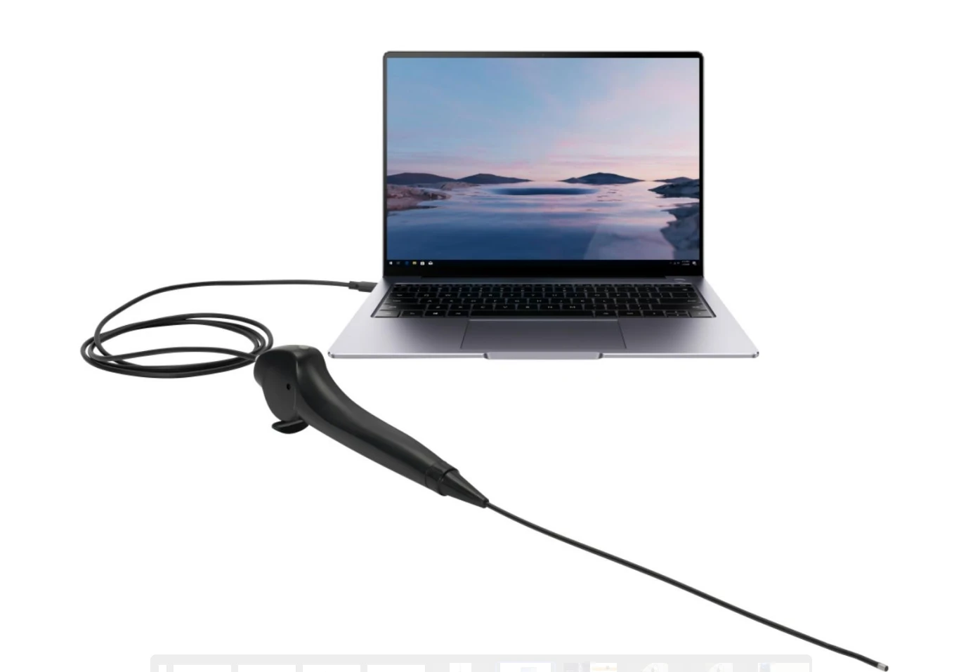 2026 New Portable 3.5mm USB Nasopharyngoscope  BESDATA ENT Endoscopy Flexible Video Rhinolaryngoscope 3.5mm without channel