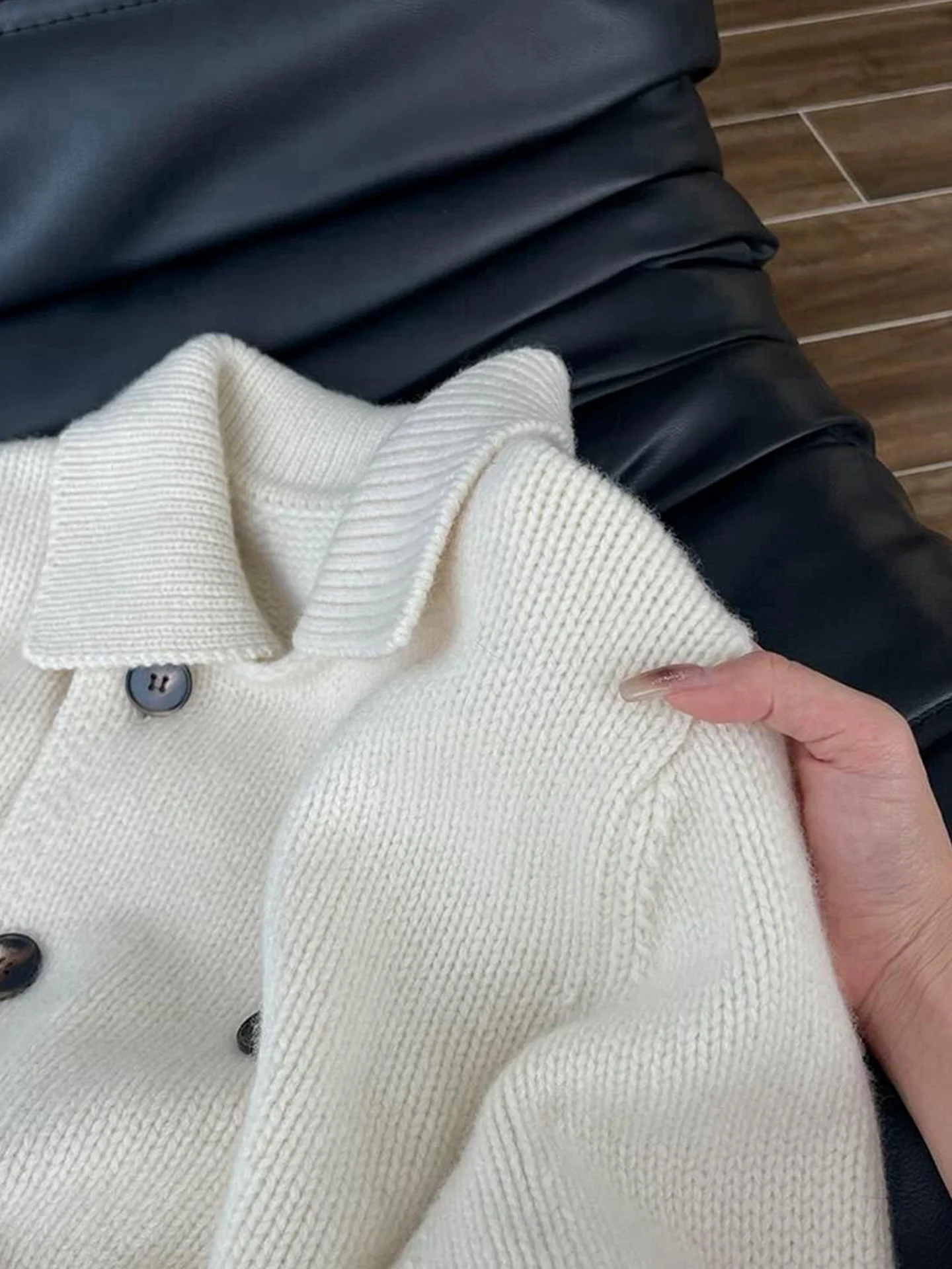 Comfortabele gebreide losse damestrui Long Sve Pure Color Herfst Faionable Open Vest Koreaanse Sle Pendelkleding