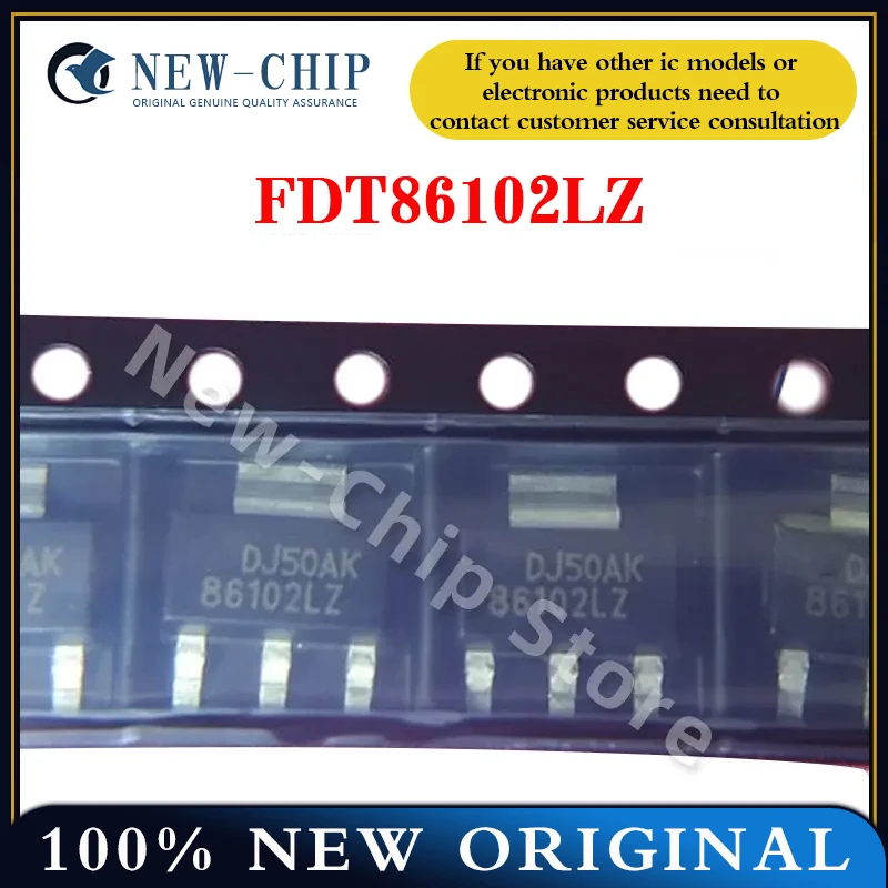 

2PCS-50PCS/LOT FDT86102LZ 86102LZ SOT-223 New Original