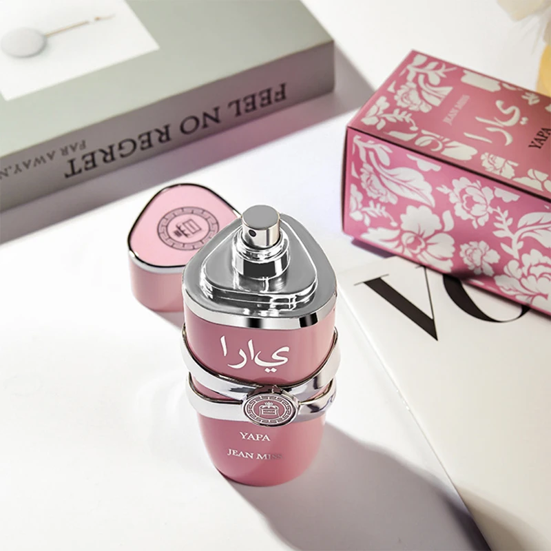 عطر نسائي عربي 100 مل - عطر يالا، يدوم طويلاً، تصميم بسيط، منتج أصلي. أساسيات التموين