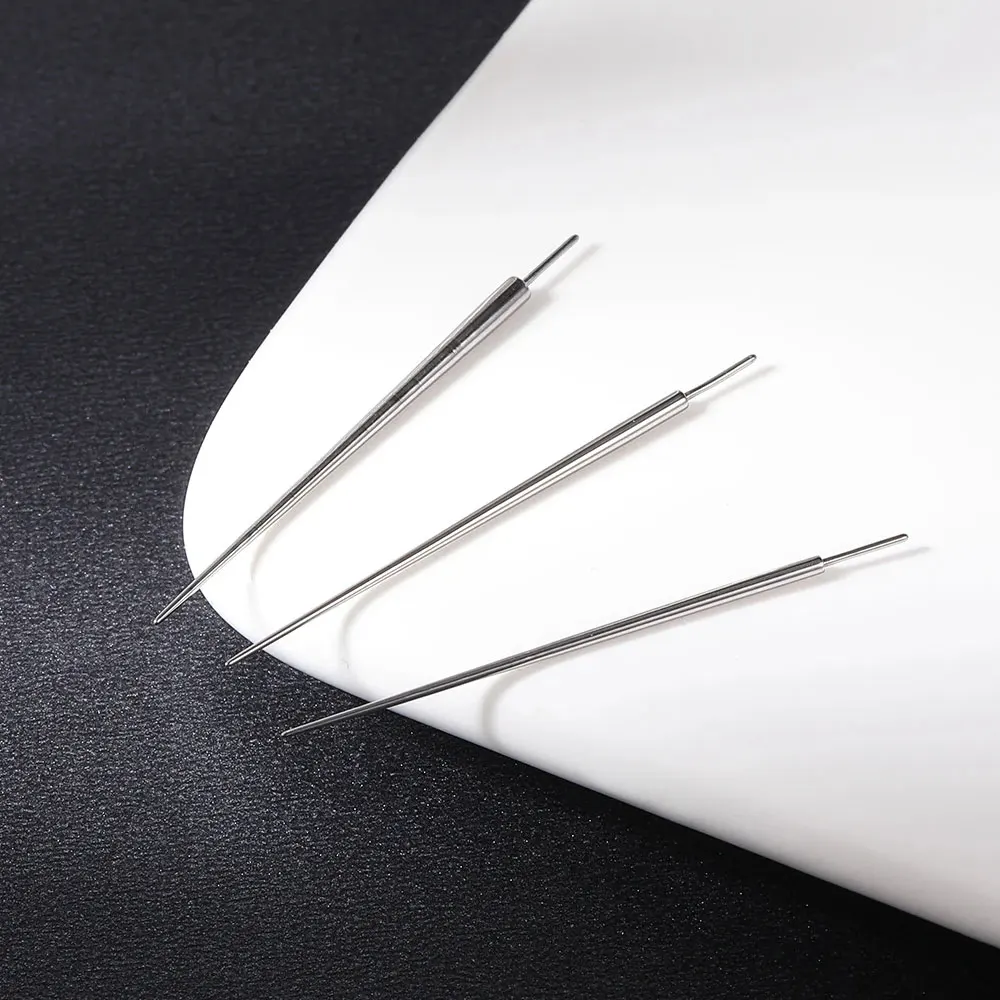 1pc 316L Surgical Steel Body Piercing Tool Puncture Needle For Belly Lip Ear Eyebrow Guide Needle Piercing Jewelry Tools