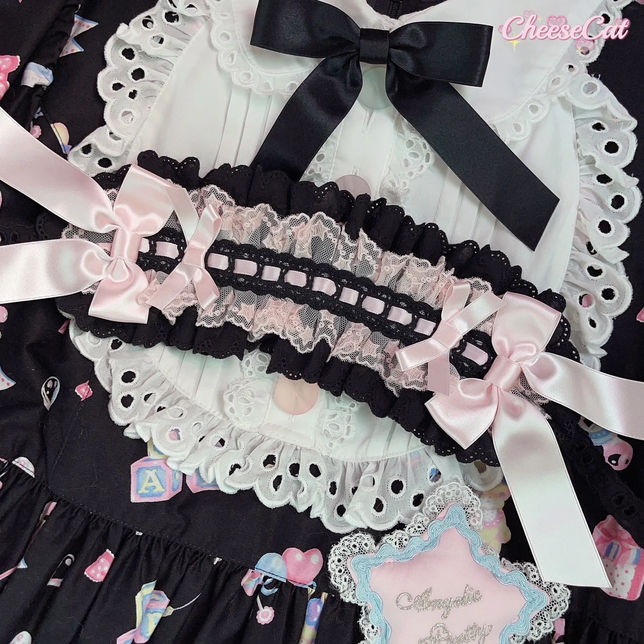 Multi-colored ! Japanese Style Ribbon Bow Christmas Gift Lolita Headband Girl Women\'s Sweet Lace Bow Hairband Headwear
