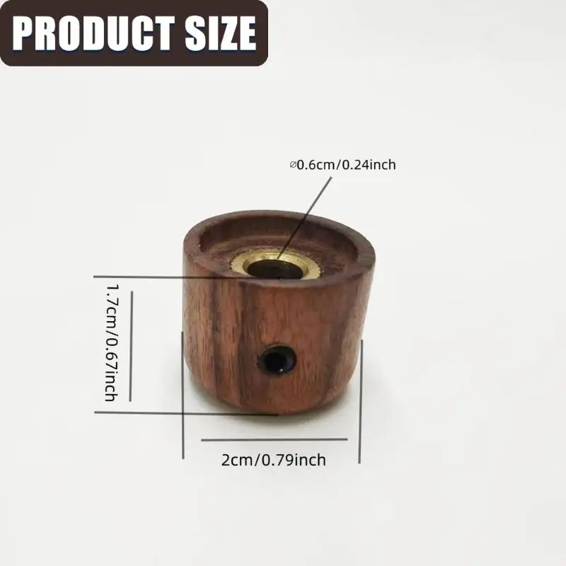 مقابض التحكم في الجيتار الفنية من خشب الورد، عمليات اللمس ذات نسيج الخشب الطبيعي