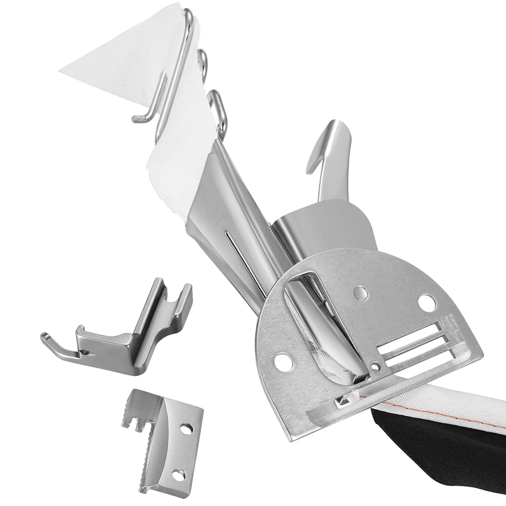 KL-17 Folder For Single Needle Lockstitch Sewing Machine Size From 32MM-60MM Heavy Right Angle Bias Binder