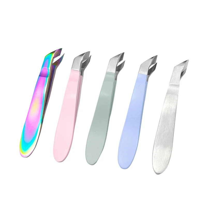

1 Pcs Small Nail Cuticle Scissors Tweezers Mini Clipper Cutter Trimmer For Finger And Toe Dead Skin Remove Pedicure Tools
