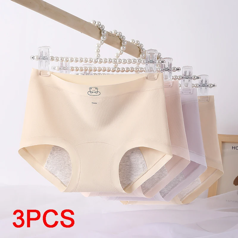 Women's Menstrual Panties Woman Reusable Menstrual Pads Period Underwear Women's Cotton Briefs Menstruation Sexy Super Absorbent - view 4