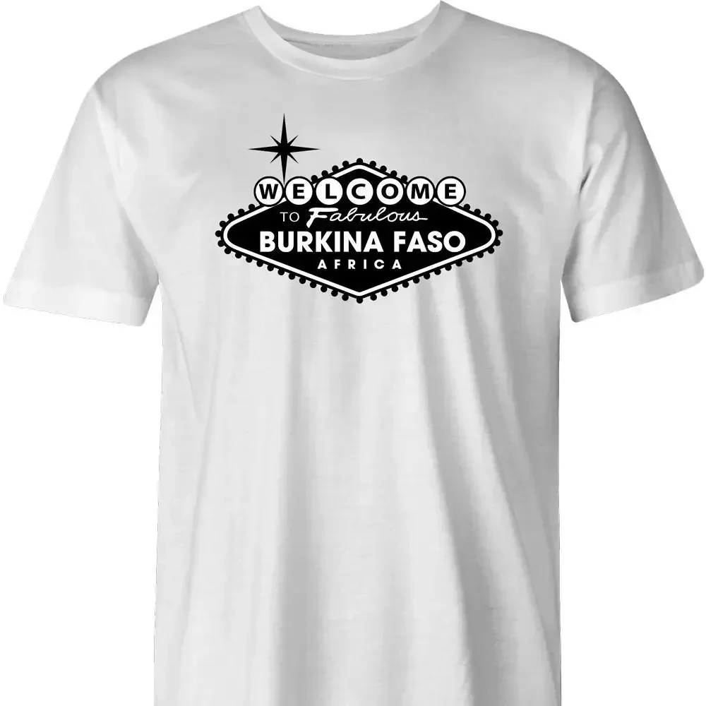 Camiseta Burkina Faso de Bigbadt con envío gratuito a EE. UU., divertida camiseta con el letrero de Las Vegas, divertida camiseta con el letrero de África